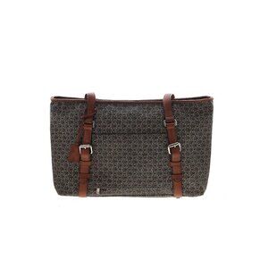 Hartmann Wings Diamond Jacquard Tote Carryon Travel Bag, Classic